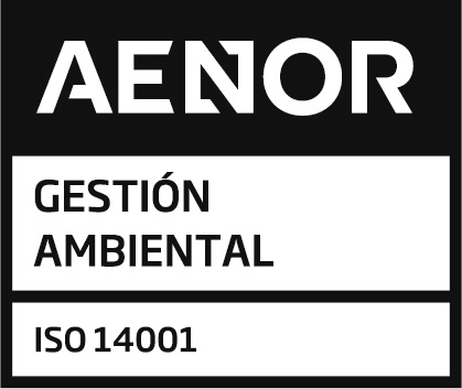 AENOR Environmental Management ISO 14001 seal