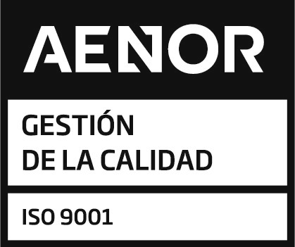 AENOR Quality Management ISO 9001 seal